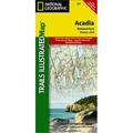 National Geographic Map Of Acadia National Park - Maine TI00000212
